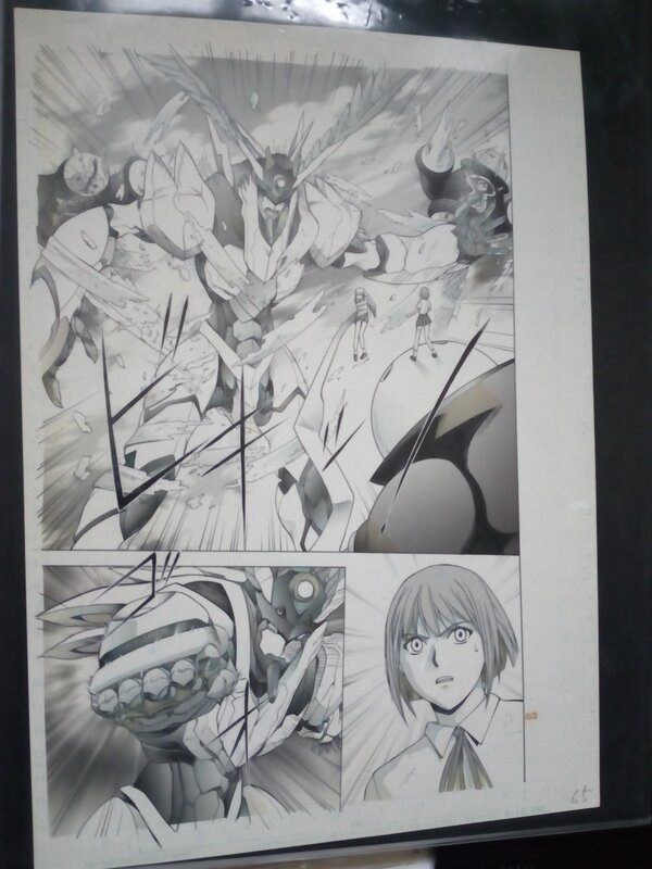 Planche originale RahXephon / takeaki momose - Planche originale