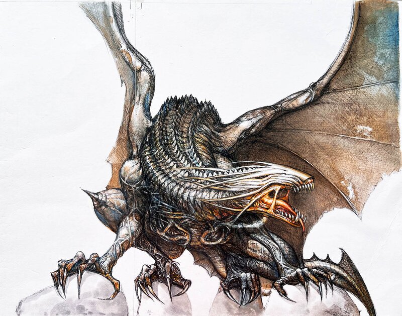 For sale - Moi Dragon, Tome 1 by Juan Giménez - Original Cover