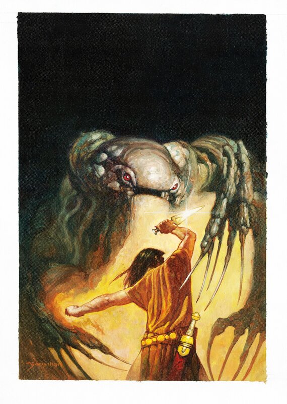En vente - Manuel Sanjulián, Goodman Games: Couverture originale - Couverture originale