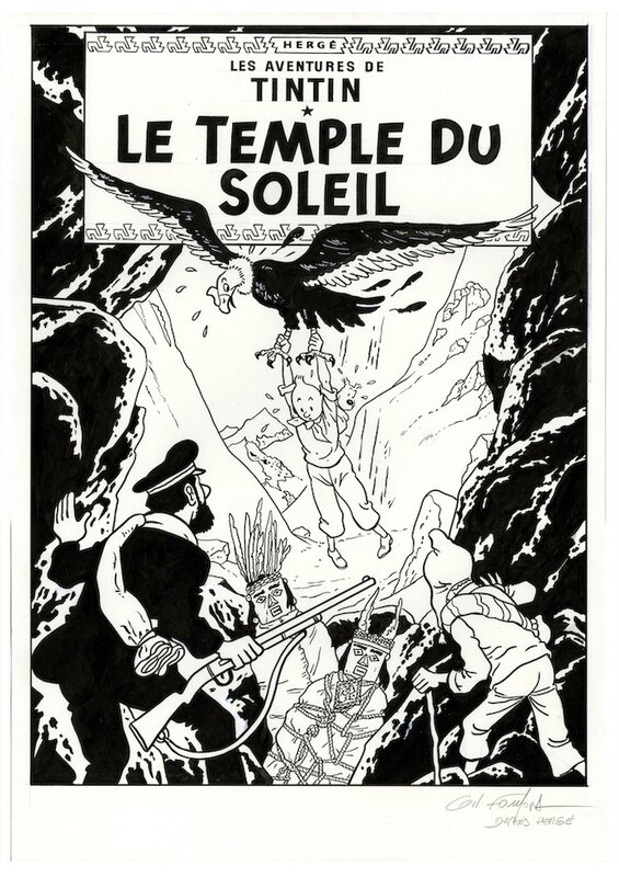 Formosa Gil, TINTIN Couverture fictive - Comic Strip