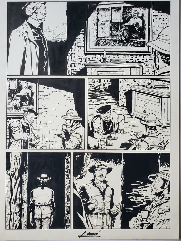 Laci, planche originale BD ??? - Comic Strip