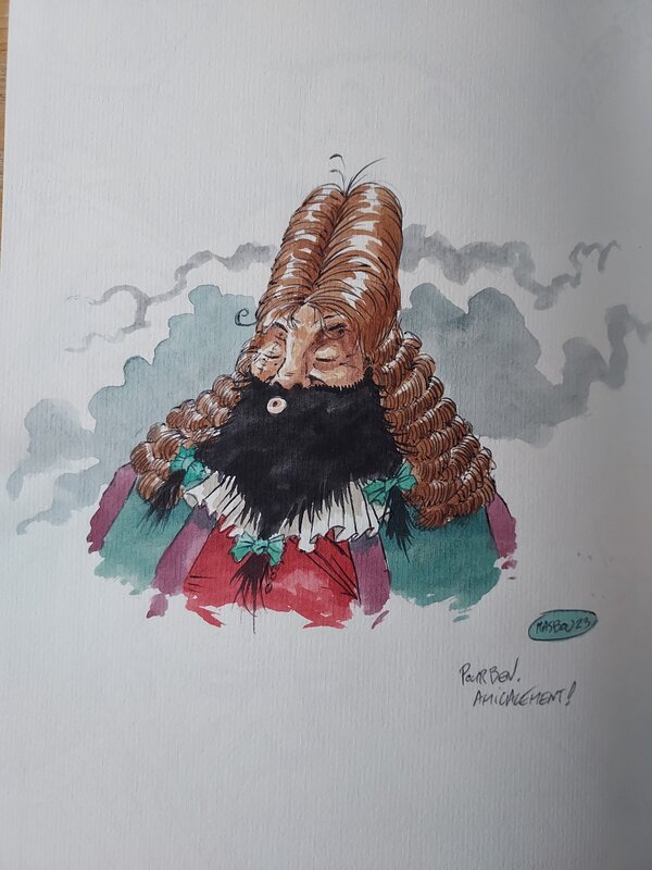 Jean-Luc Masbou, De Cape et de Crocs T9 TL Bruno Graff - Sketch