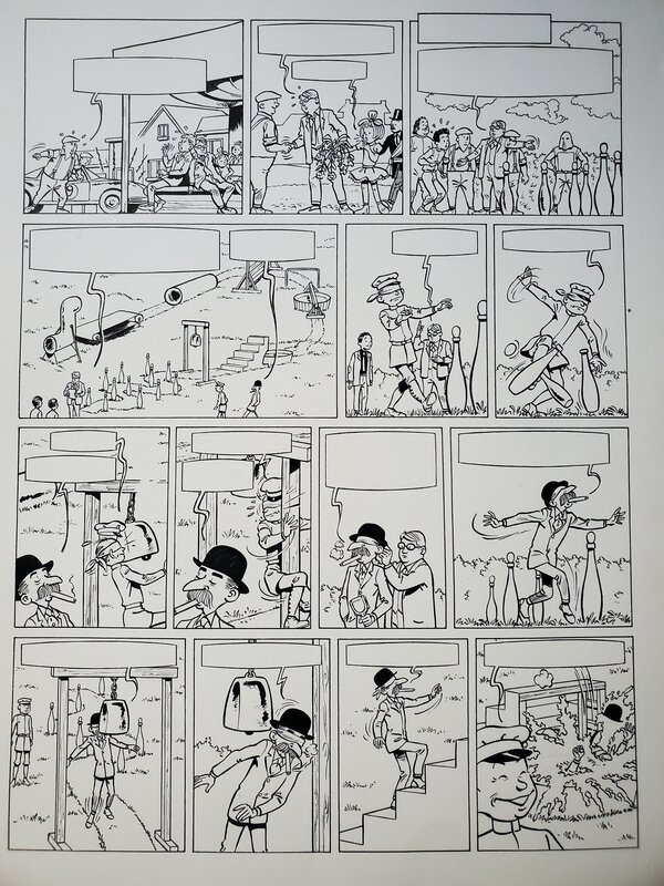 LES 4 AS by François Craenhals - Comic Strip