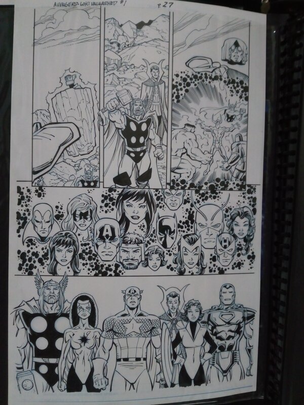 Avengers / ron lim - Comic Strip
