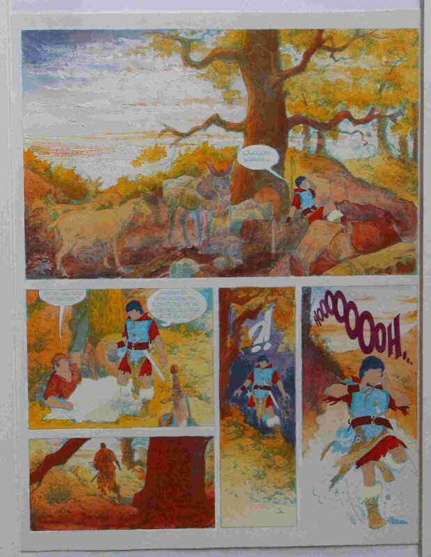 Ramiro par William Vance - Mise en couleur