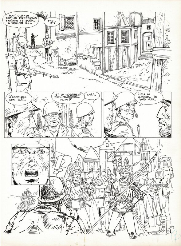 Exploration, page 5 par Ferry - Planche originale