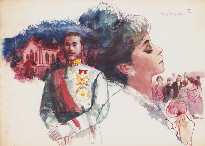 Jan Wesseling | 1975 ca. | Mayerling I - Original Illustration