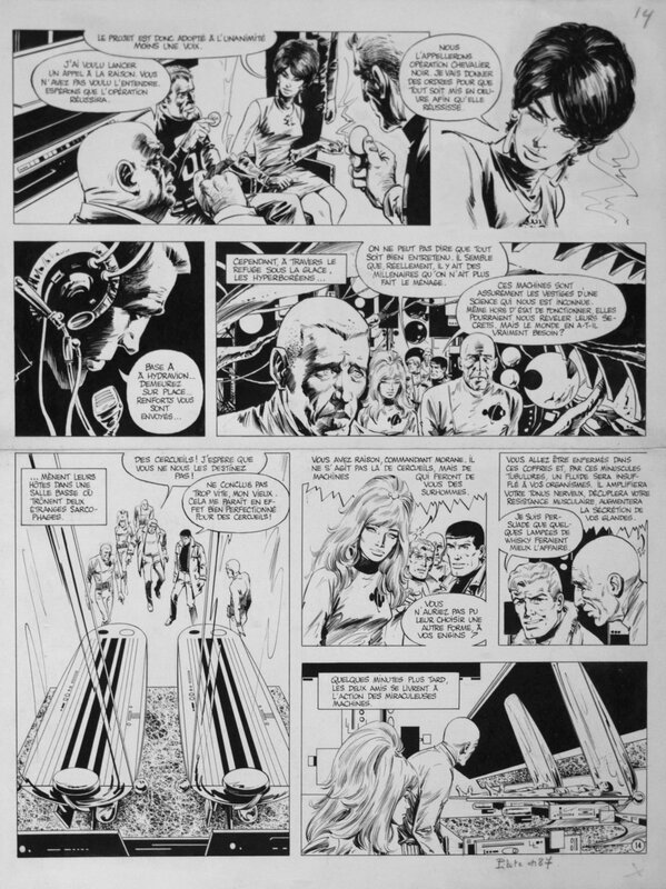 William Vance, Henri Vernes, Bob Morane – Tome #5 – Opération Chevalier Noir - Comic Strip