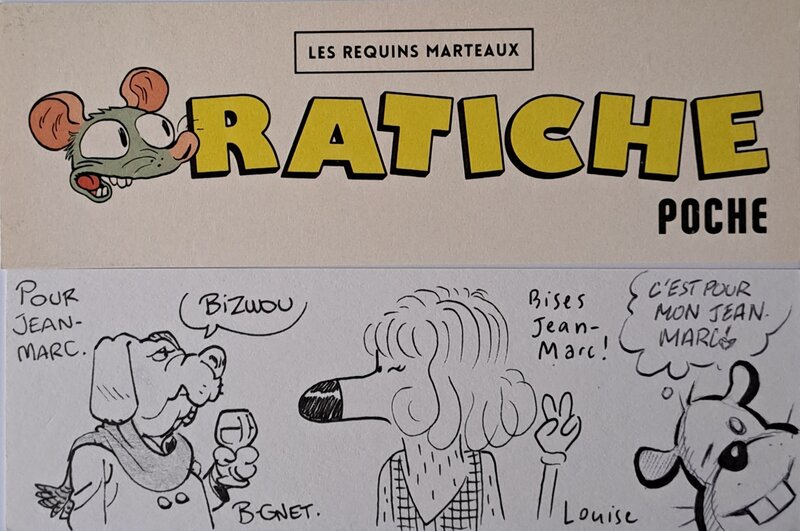 Ratiche poche by B-gnet, Louise Collet, Olivier Besseron - Sketch
