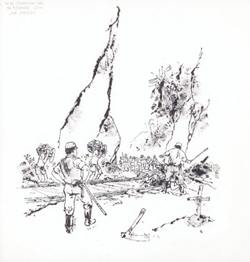 Jan Wesseling | 1989 | Zoiets vergeet je nooit: In de schaduw van de rijzende zon - Illustration originale