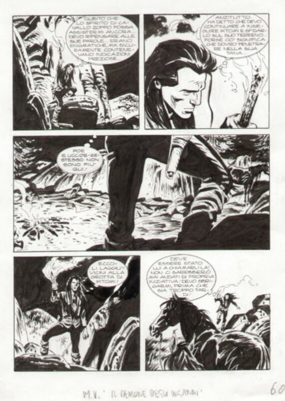 Bruno Ramella, Magico Vento  -  Esprit du Vent - Comic Strip