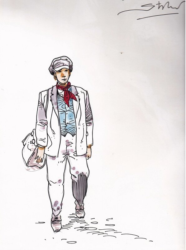 Fabien M by Éric Stalner - Sketch