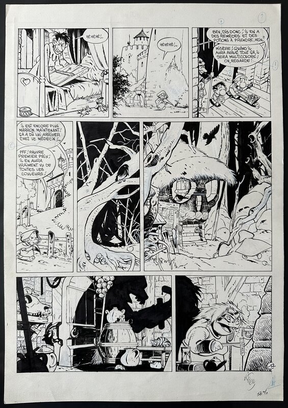 For sale - Alain Dodier, Makyo, Gully - tome 3, Le Poisson Bleu - Comic Strip