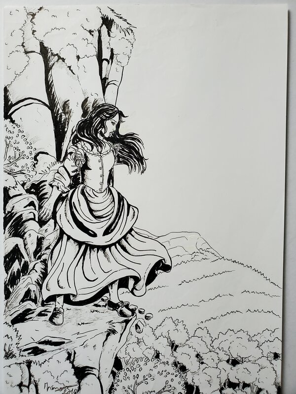 inconnu, illustration originale  ???? - Illustration originale