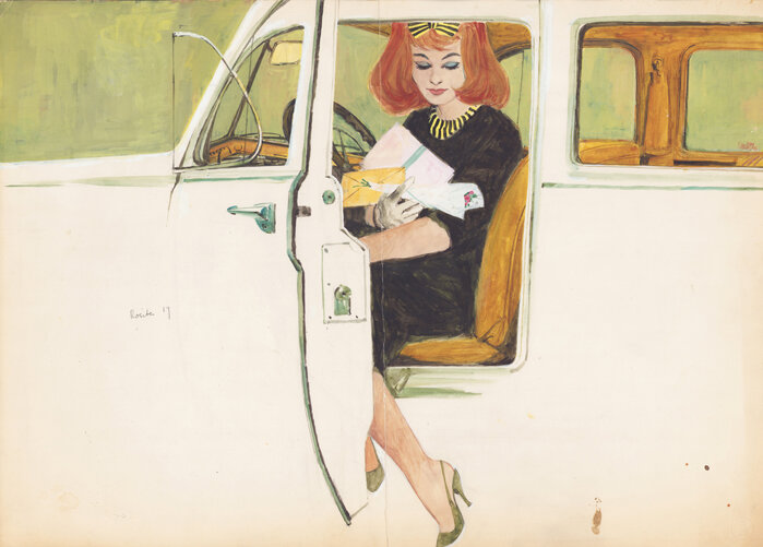 Jan Wesseling | 1963 | Rosita 17 - Illustration originale