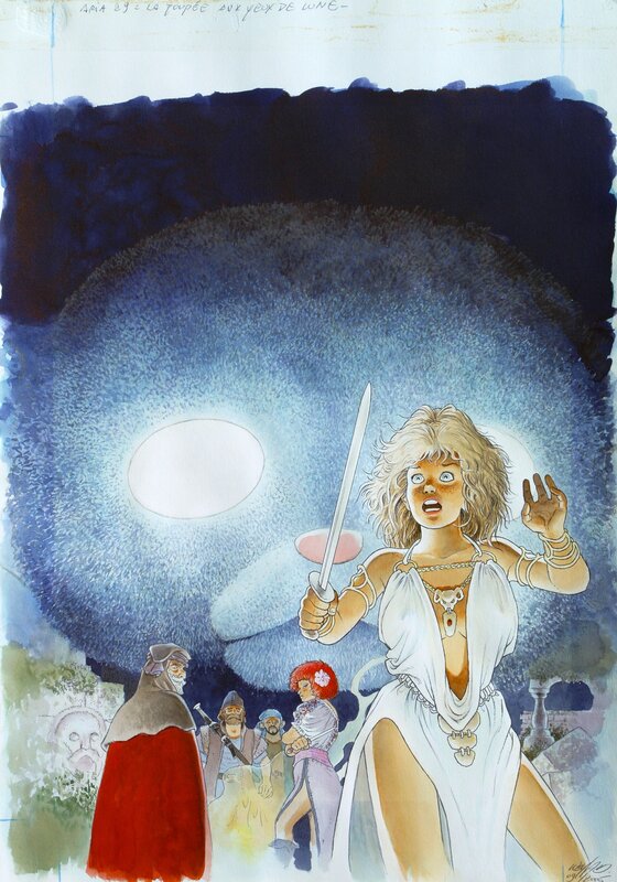 Michel Weyland, Aria - Tome#29 -  La poupée aux yeux de lune - Original Cover