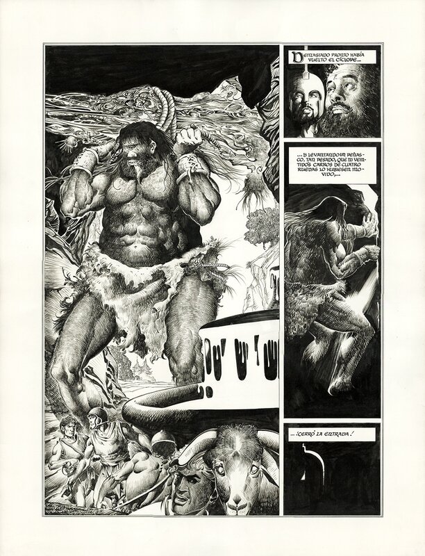For sale - L'odyssée 17 by José María Martín Sauri - Comic Strip