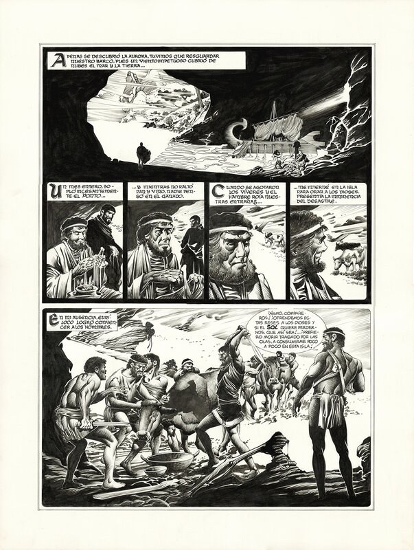 For sale - L'odyssée 48 by José María Martín Sauri - Comic Strip