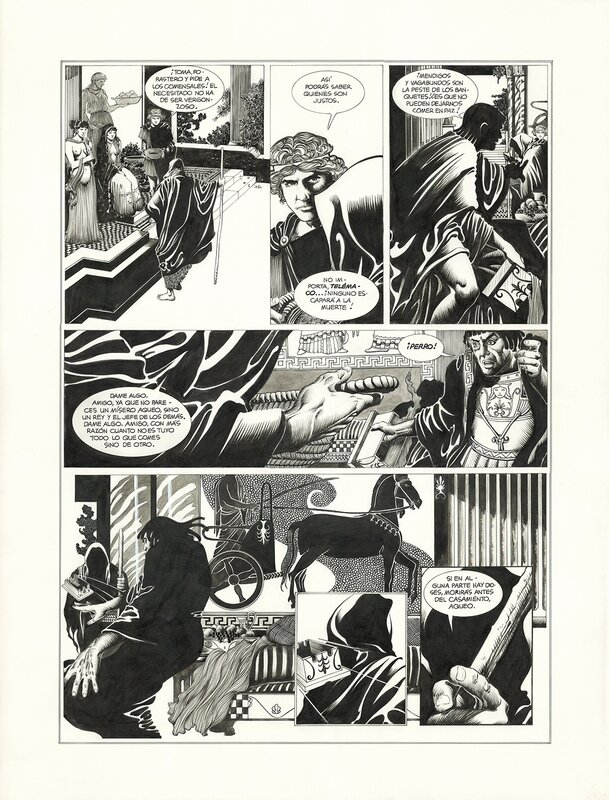 For sale - L'odyssée 60 by José María Martín Sauri - Comic Strip