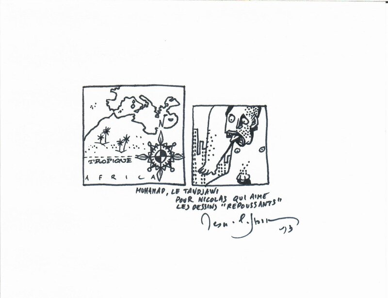 Jean-Philippe Stassen, Le bar du vieux Français - Sketch