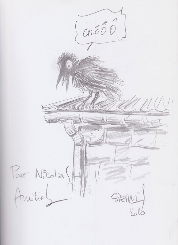 Le Corbeau by Philippe Sternis - Sketch