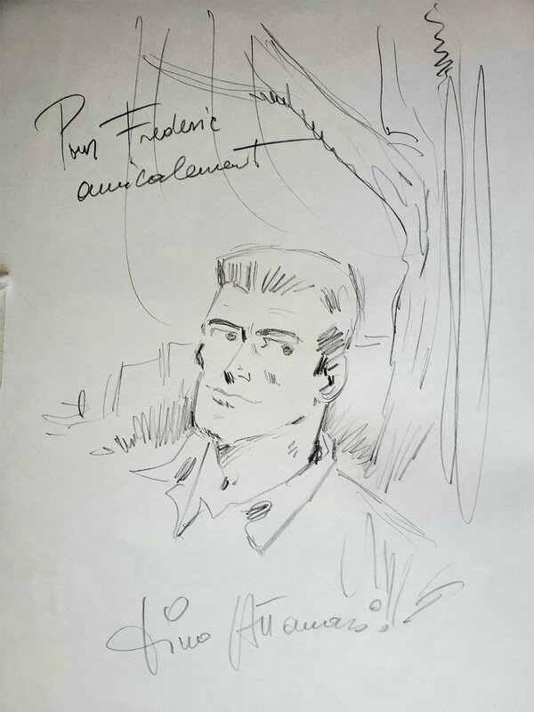 Dino Attanasio, Henri Vernes, BOB MORANE   T4 LES TOURS DE CRISTAL - Sketch