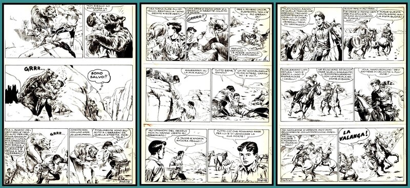 Miki le Ranger by Franco Bignotti - Comic Strip