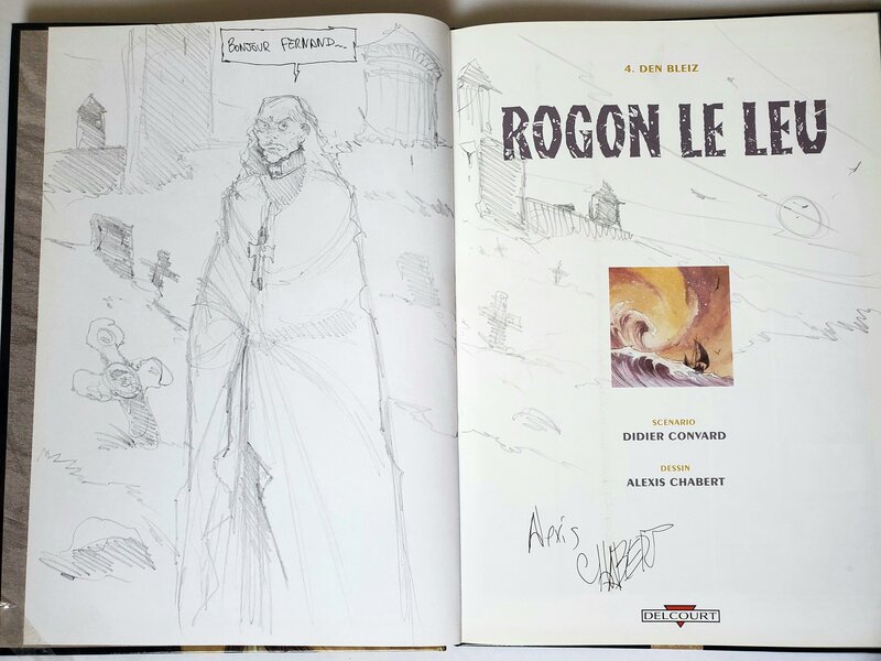 Alexis Chabert, ROGON LE LEU T4 DEN BLEIZ - Sketch