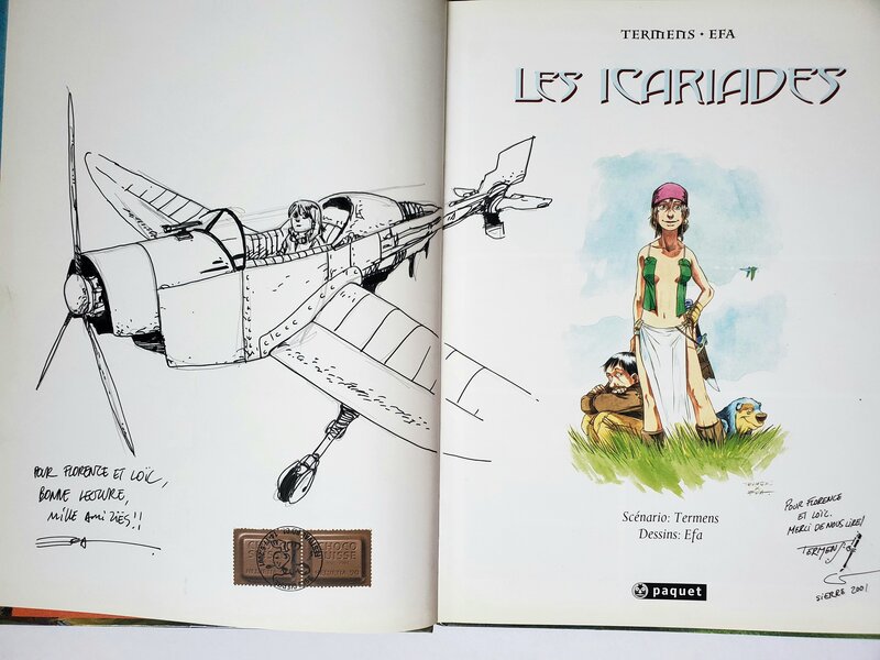 LES ICARIADES T1 by Efa, Toni Termens - Sketch