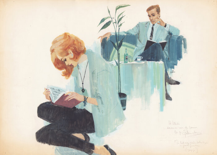 Jan Wesseling | 1963 | Rosita - Illustration originale