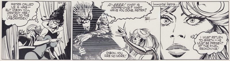 Martin Asbury | 1982 | Garth The Space Mods (Q16) - Comic Strip