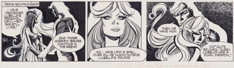 Martin Asbury | 1982 | Garth The Space Mods (Q18) - Comic Strip