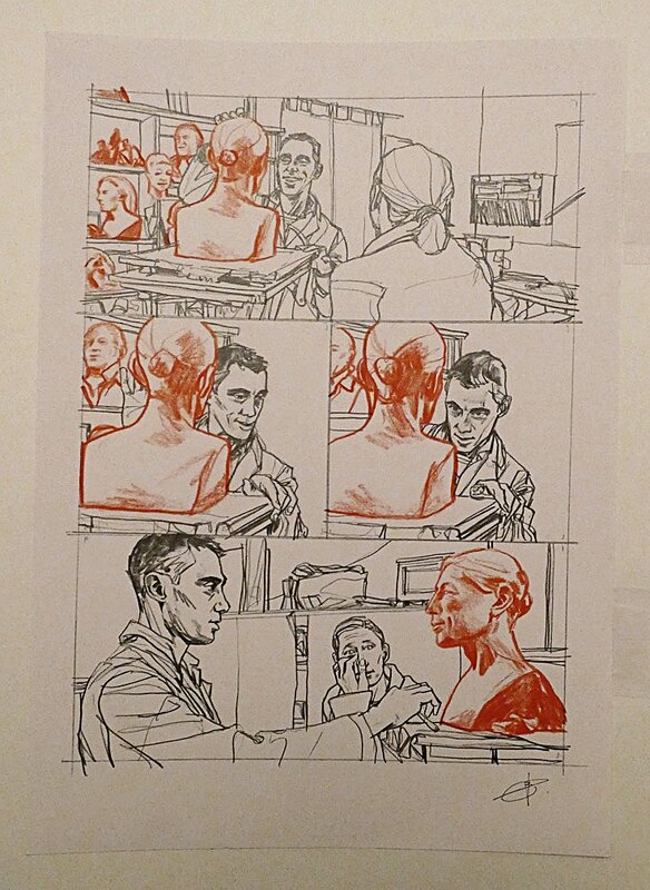 Laurent Bonneau, L'étreinte - page 101 - comment l'Art sauve les âmes et guérit les douleurs profondes - Comic Strip