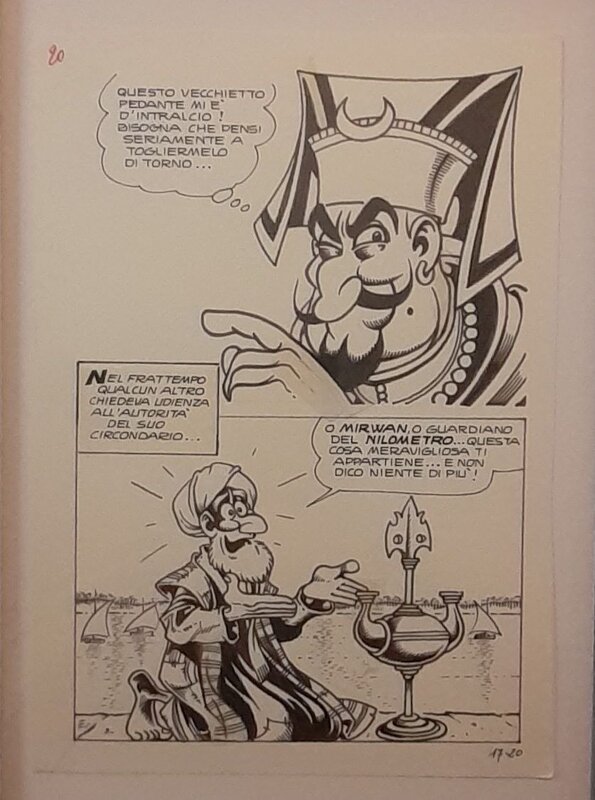 Magnus, La Compagnia della Forca - Original Illustration