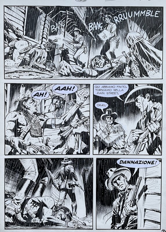 Tex by Maurizio Dotti, Tito Farraci - Comic Strip