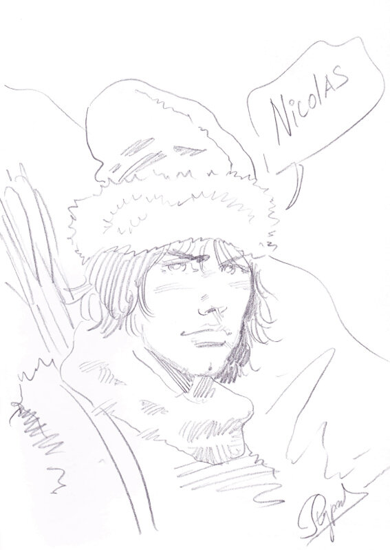 Roman Surzhenko, La jeunesse de Thorgal - Dédicace