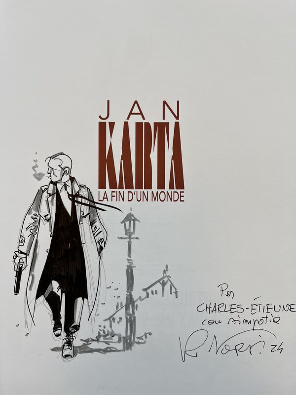 Jan Karta par Rodolfo Torti - Dédicace