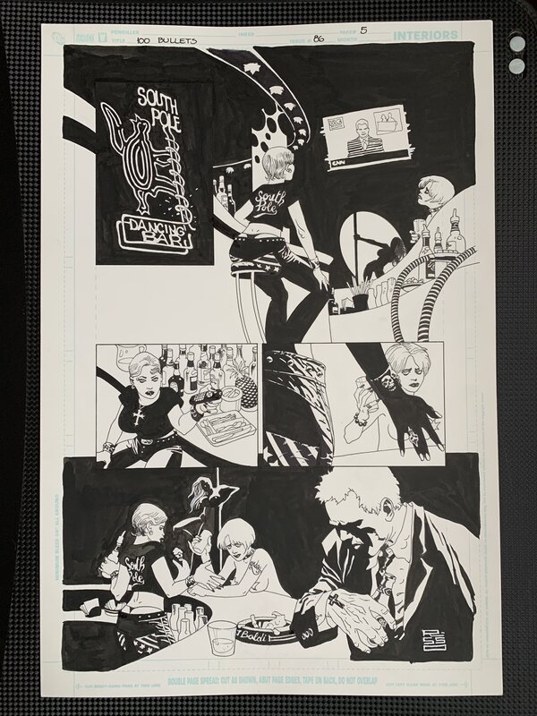 100 Bullets #86 pg5 by Eduardo Risso, Brian Azzarello - Comic Strip