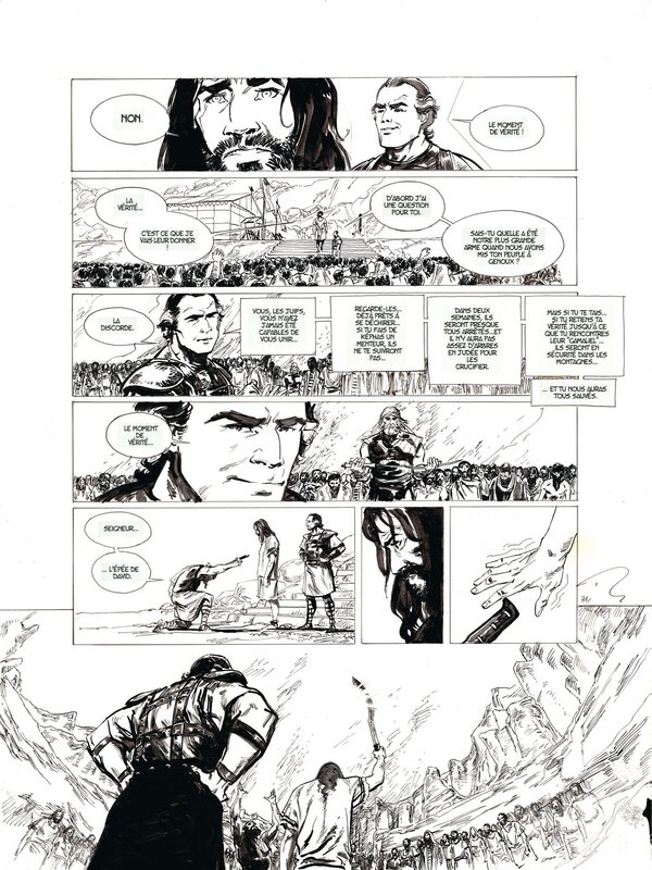 Robin Recht, Xavier Dorison, Alex Alice, François Lapierre, Le Troisième Testament - Julius, Tome 1 - Planche originale