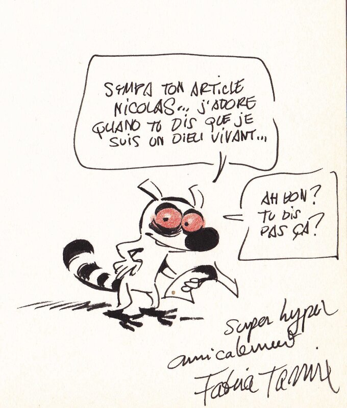 Maki by Fabrice Tarrin - Sketch