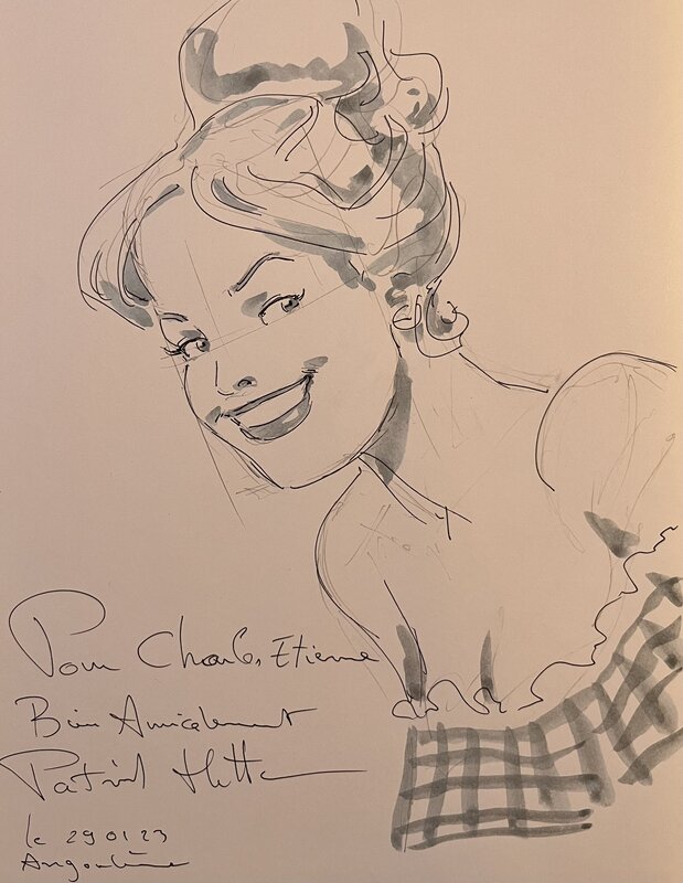Patrick Hitte, Pin-Up La French Touch - Dédicace