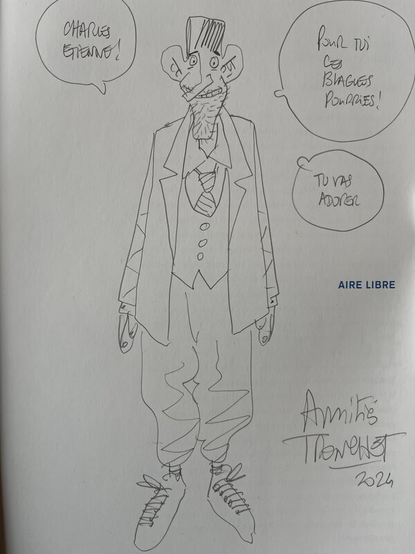 L’année fantôme par Tronchet - Dédicace