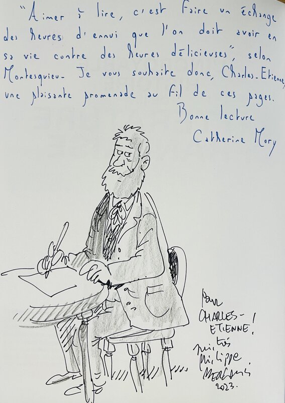 Philippe Bercovici, Catherine Mory, Littérature française - Dédicace