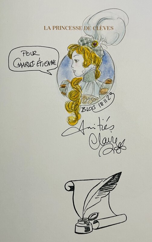 Princesse de Clèves par Claire Bouilhac - Dédicace
