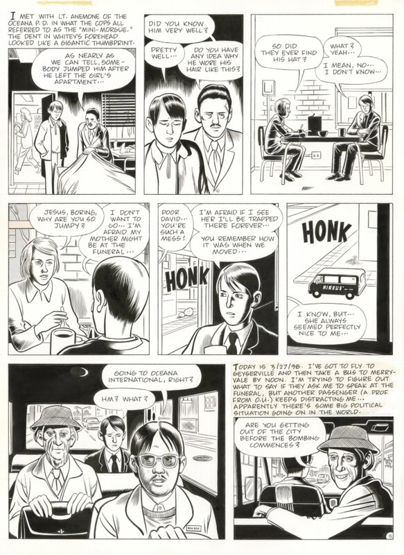 David Boring by Daniel Clowes - Comic Strip