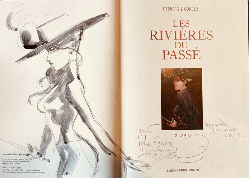 Yannick Corboz, Les rivières du passé - Dédicace