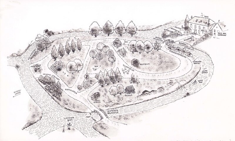 Jan Wesseling | 1988 | En buiten lag het paradijs - Original Illustration