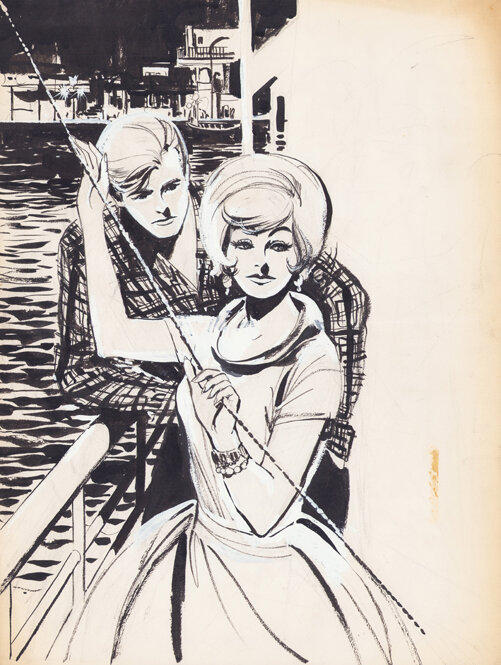Jan Wesseling & Thé Tjong-Khing (KhiWes) | 1962 | Rosita 04: - Illustration originale