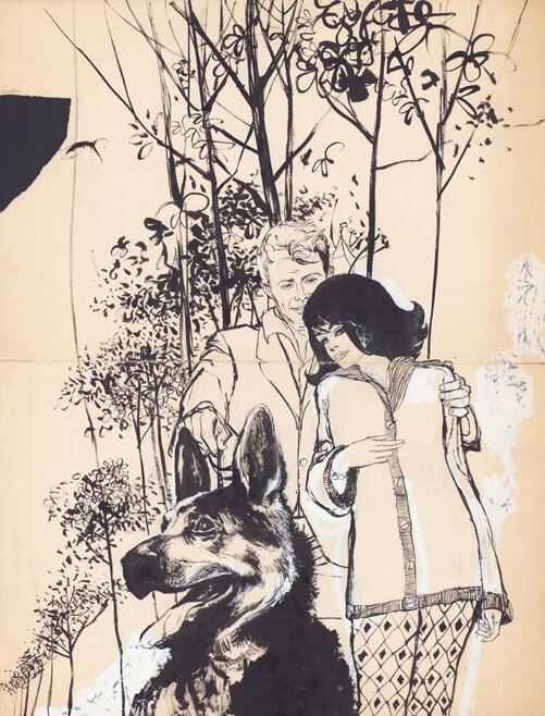 Jan Wesseling & Thé Tjong-Khing (KhiWes) | 1962 | Rosita 13: - Illustration originale