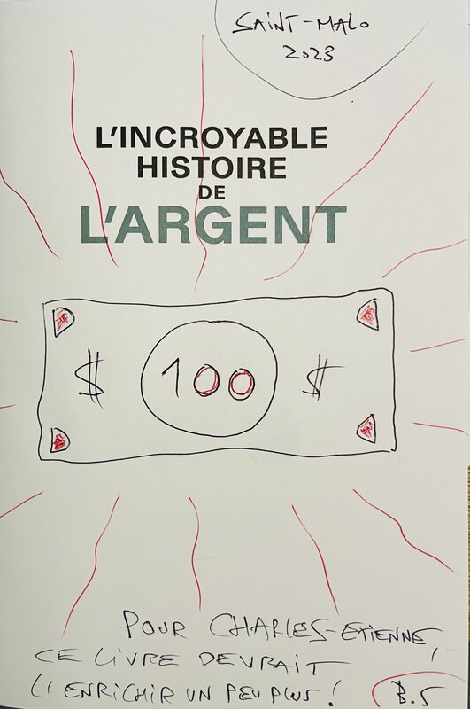 Benoist Simmat, L’histoire de l’argent - Sketch